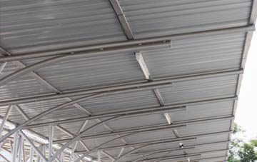 installing Shenley Brook End metal roofing